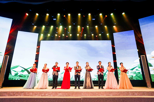 pp电子集团庆祝新中国建设70周年职工朗诵角逐乐成举行