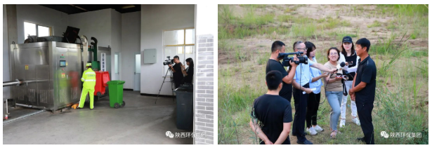 中省媒体采访团到pp电子集团陕北片区重点项目集中采访