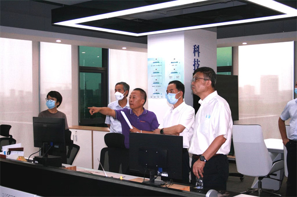 省国资委党委书记任国到秦创原pp电子集团立异中心调研