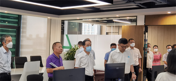 省国资委党委书记任国到秦创原pp电子集团立异中心调研