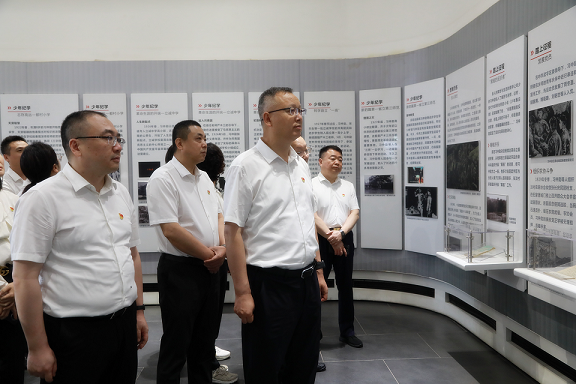 pp电子集团党委赴关中革命纪念馆开展“状畎革命足迹 传承红色基因 筑牢作风基本”党建研学运动